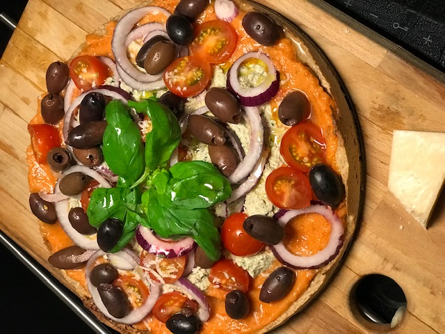 Fredagspizza – glutenfri och vegetarisk